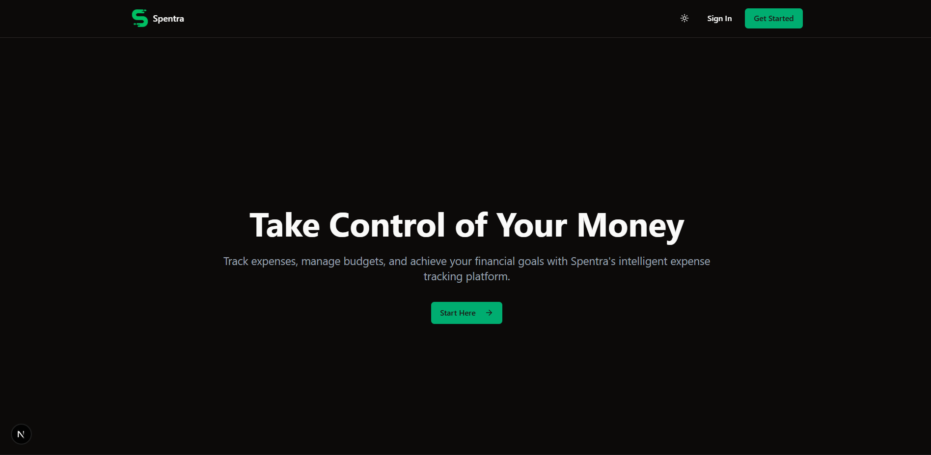 SPENTRA — Budget & Expense Tracker screenshot 1